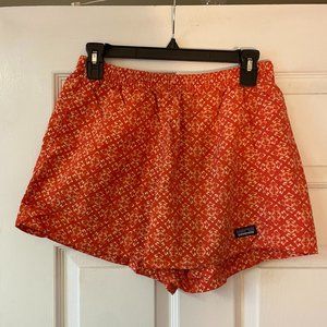 Orange Patagonia Shorts